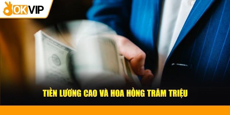 Mức lương hấp dẫn cho nhân viên hậu đài