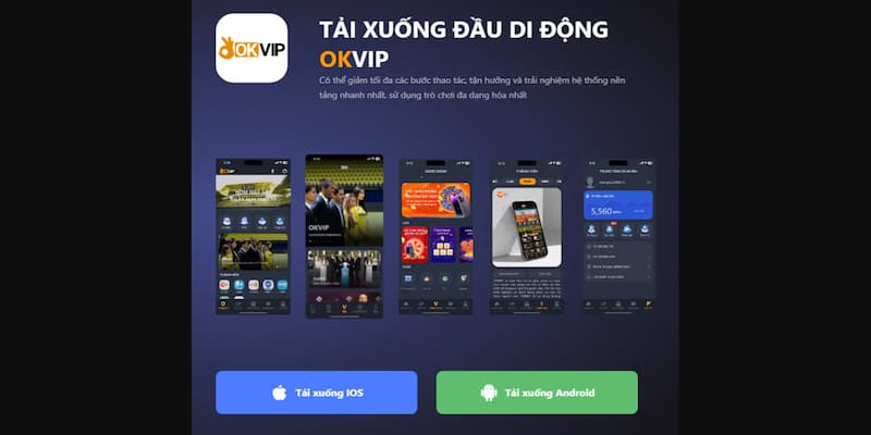 Tải ứng dụng OKVIP trên IOS